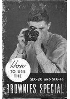 Kodak Brownie Six-20 manual. Camera Instructions.